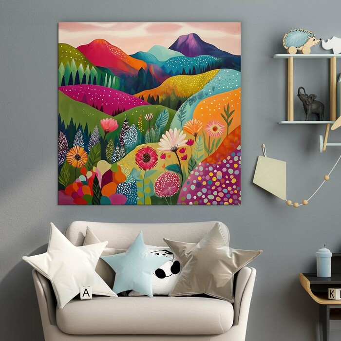 Wall Art - Colorful Landscape