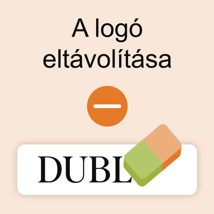 A DUBLEZ logó eltávolítása a termékről