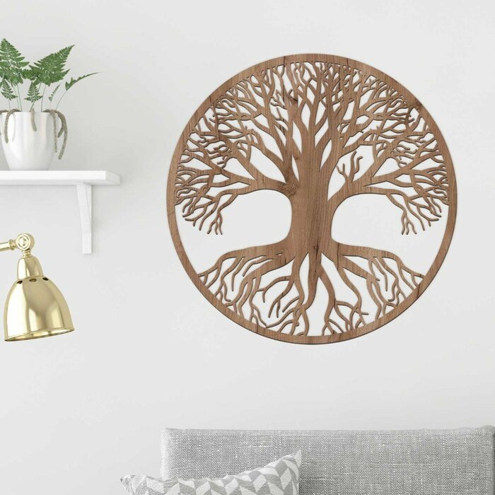 Dřevěná dekorace - Strom života Gaius | Dub tabákový
