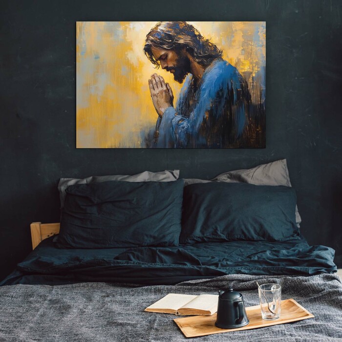 Modern Christian Wall Art of Jesus