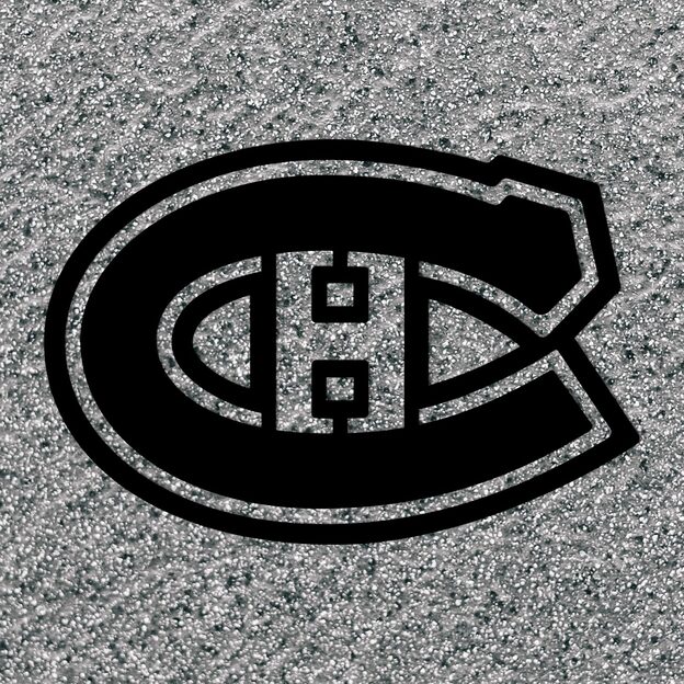 Hockey Logo on the Wall - Montreal Canadiens