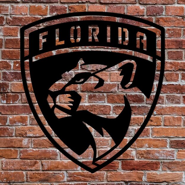 Wall Art of NHL Logo - Florida Panthers