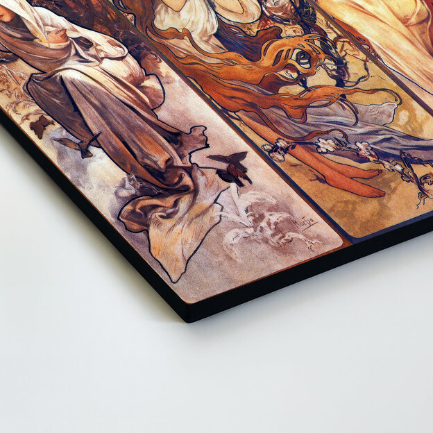 Alfons Mucha - Évszakok reprodukciója