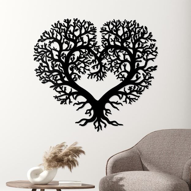 Wooden Tree of Life - Heart