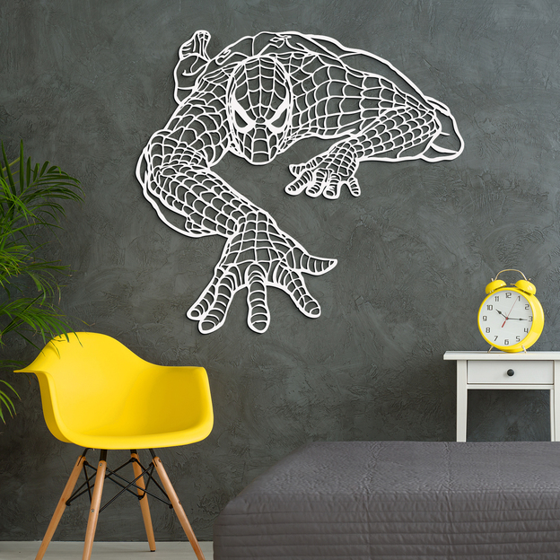 Wooden 3D Wall Art - Spider-Man