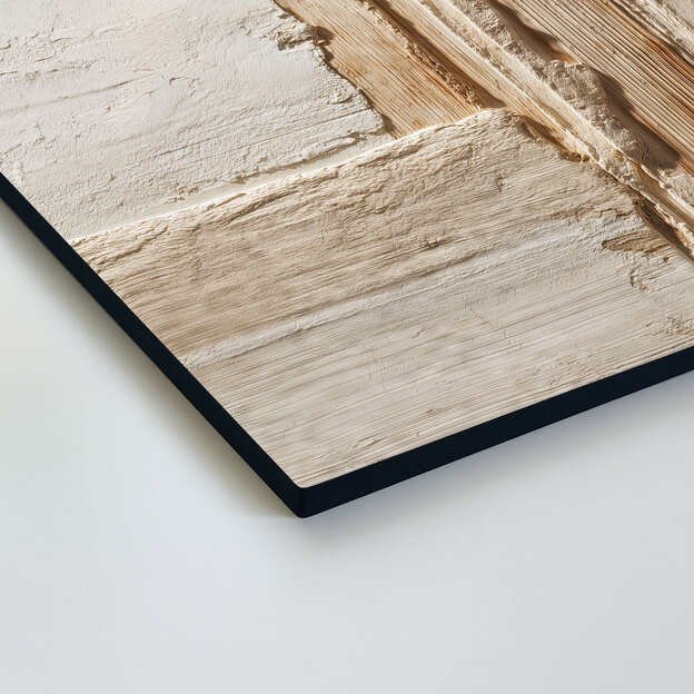 Abstraktní dřevěný obraz - Vrstva