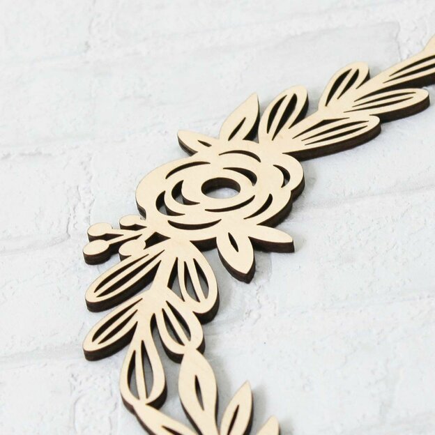 Egész éves fa ajtódísz