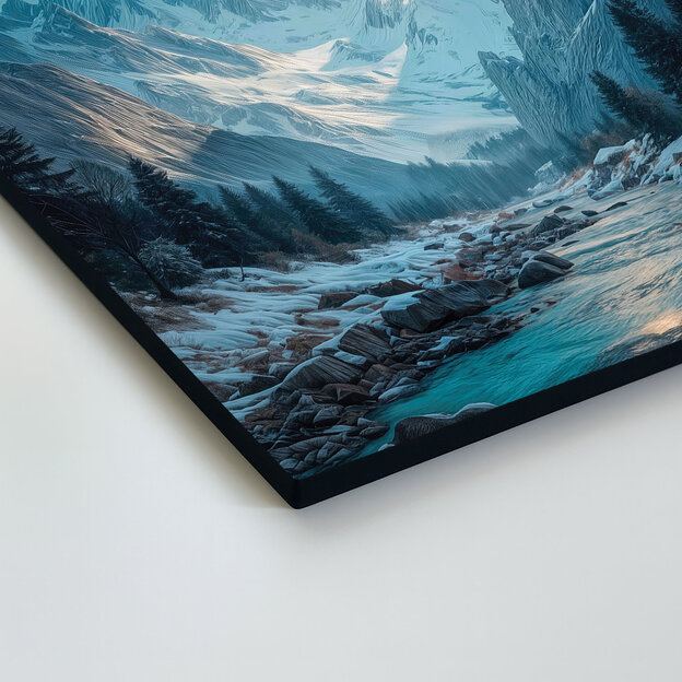 Drevený nástenný obraz - Mesačné štíty 