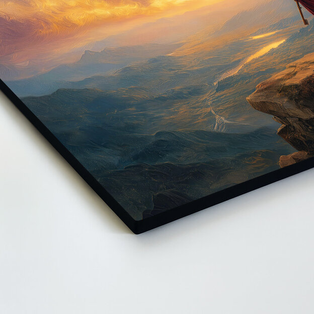 Symbolický obraz ženy v červenom - Kľúč k osudu