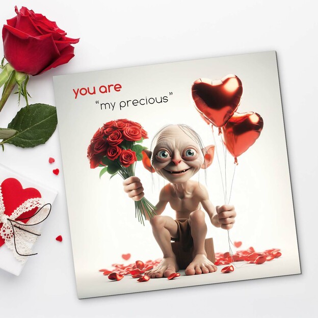 Wooden Wall Art - The Lord of the Rings - Gollum