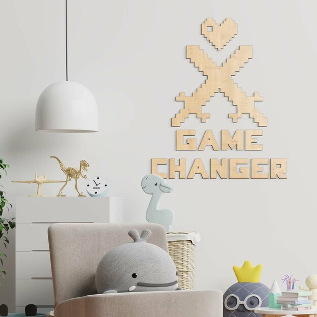 Wooden Sign - Game Changer - Minecraft