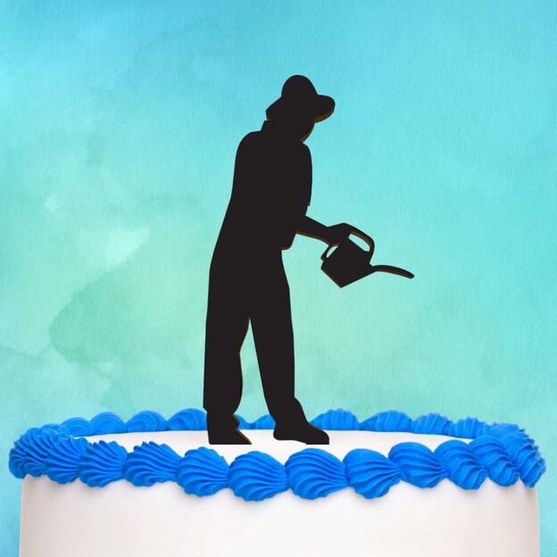 Postavička zahradník - Zápich do dortu