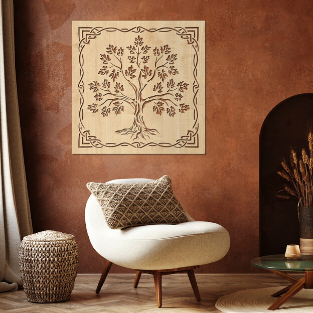 Arborele vieții de perete - Platan