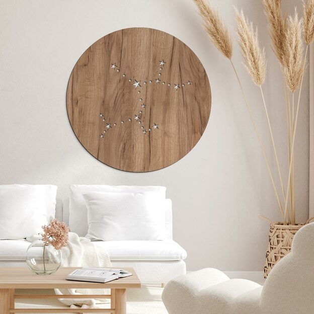 Wooden Wall Art - Sagittarius Constellation