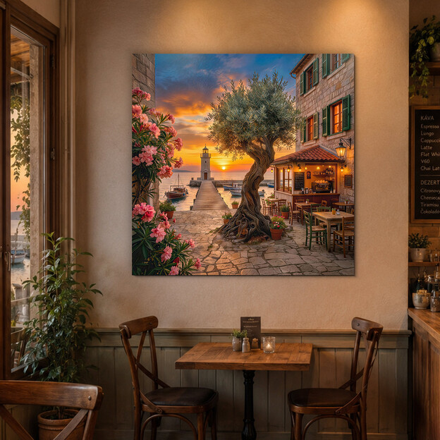 Image - Mediterranean sunset