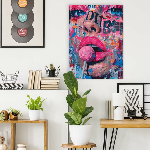 Street Art Wall Art - Lollipop