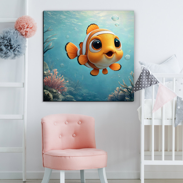 Rozprávkový obraz Nemo - Klaun očkatý