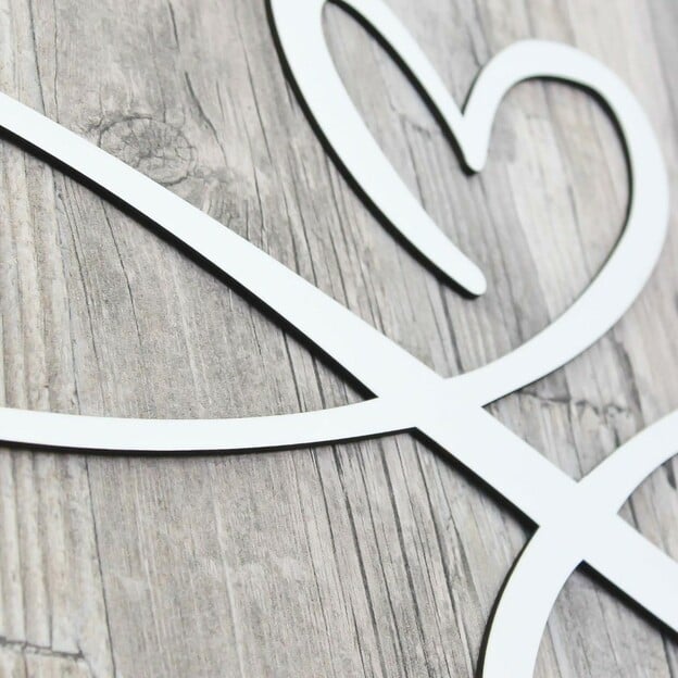 Wooden Decoration for Bedroom - Endless Love