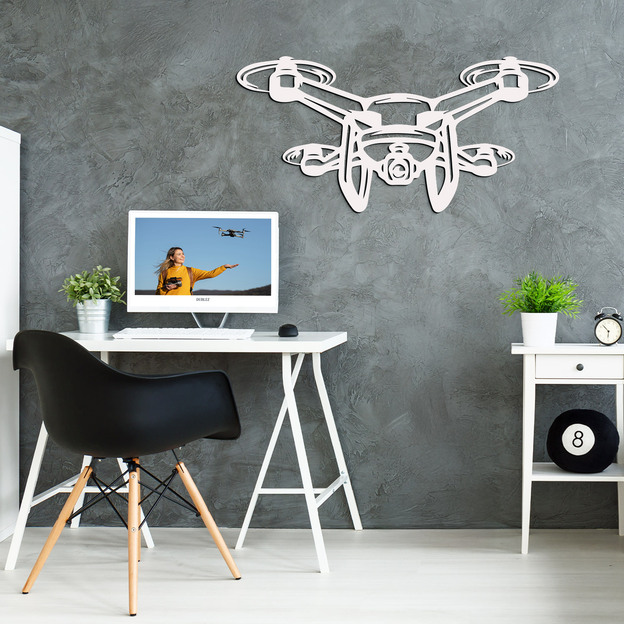 Kivágott 3D kép - Drón