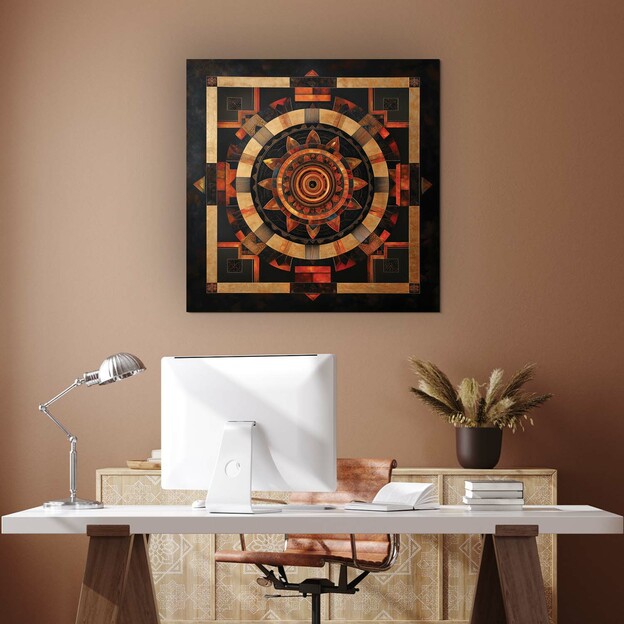 Square Mandala - Kalachakra