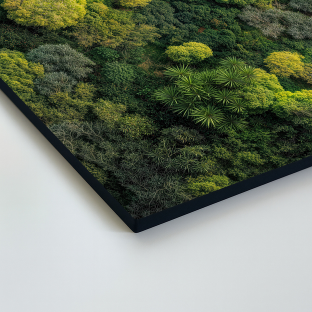 Moss picture for the living room - Deep forest (UV print)