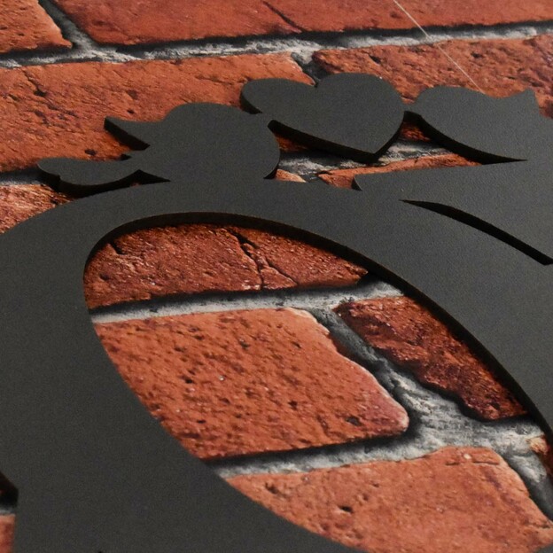 Wooden Wall Art - Sticker Love 
