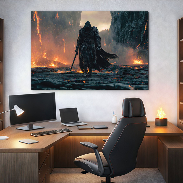 Nástenný obraz - Temný rytier