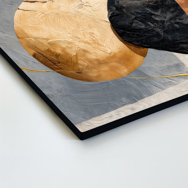 Modern wooden abstract painting - Lucy