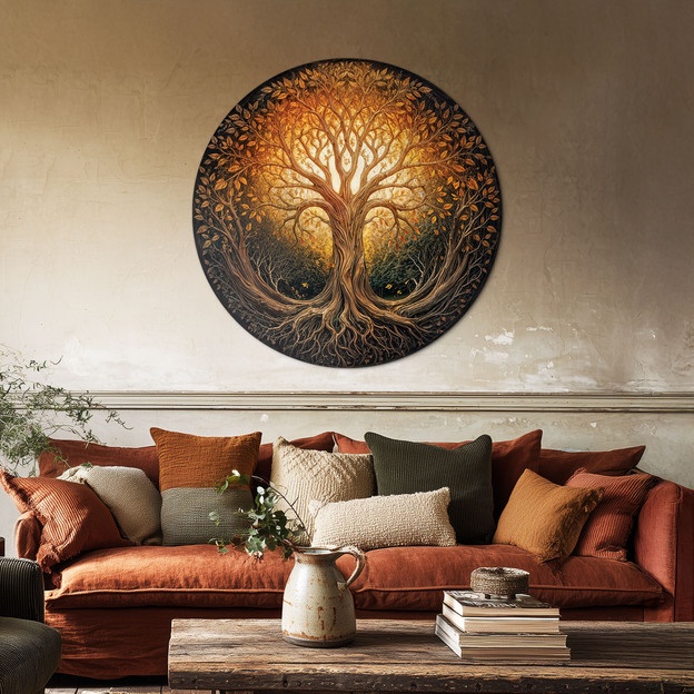 Jesenný strom života - Zrodenie svetla