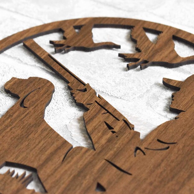 Gift for a Hunter - Wooden Wall Art
