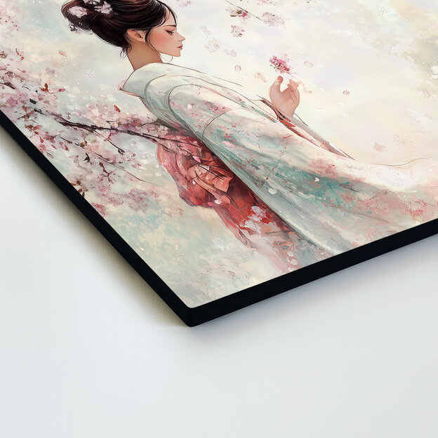 Wooden picture - Japanese cherry blossom