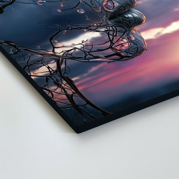 Colorful Wall Art of a Woman - Soul Outline