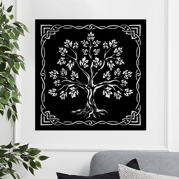 Arborele vieții de perete - Platan