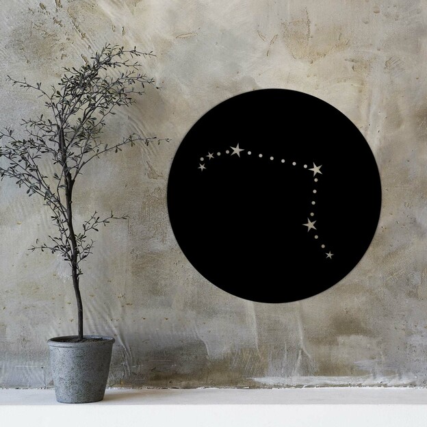 Wooden Decoration - Aries Constellation