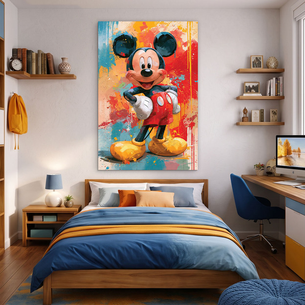 Pop art Disney obraz - Mickey Mouse