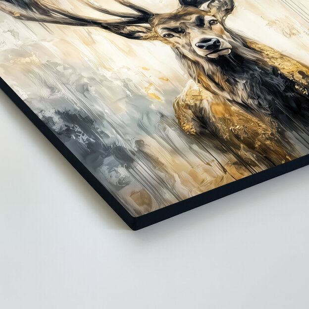 Image - Painted deer with antlers