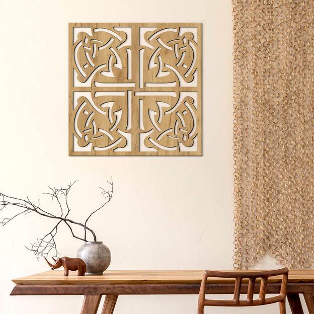 Wooden Wall Art - Celtic Knots
