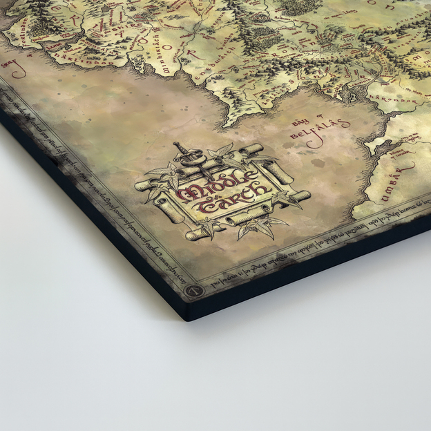 Fa térkép - Középfölde