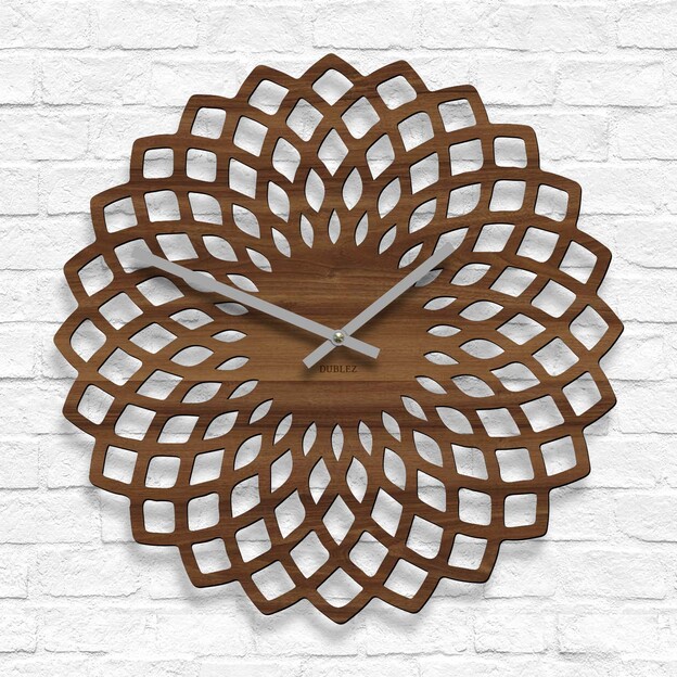 Wooden Wall Clock for Kitchen - Floris
