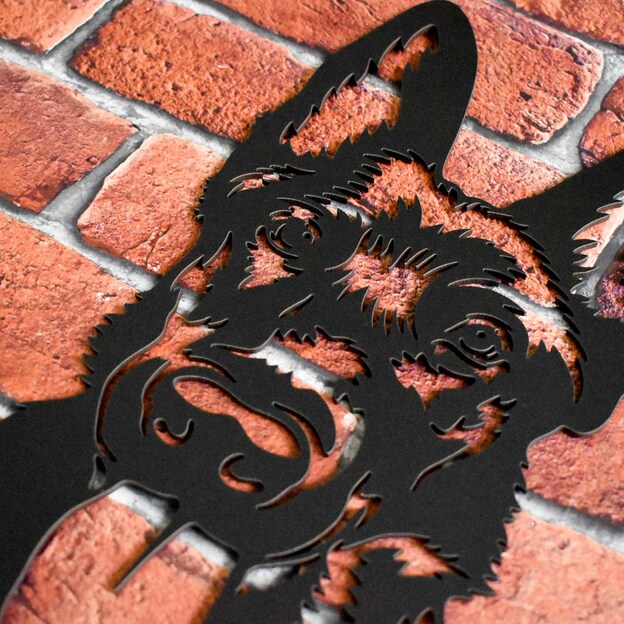 Wooden Wall Art - Belgian Shepherd Dog