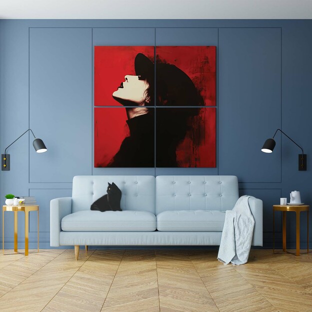 Wall Art of a Woman - Desire