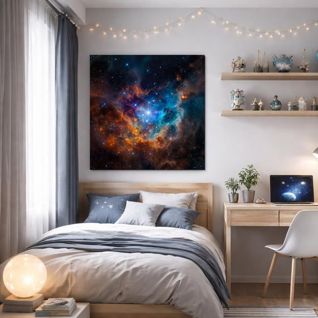 Obraz vesmíru - Zrození hvězdy