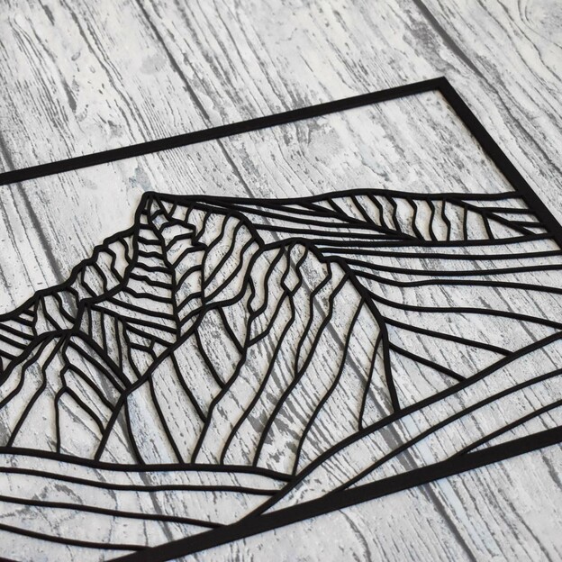 Autorský obraz Tatier - Kriváň