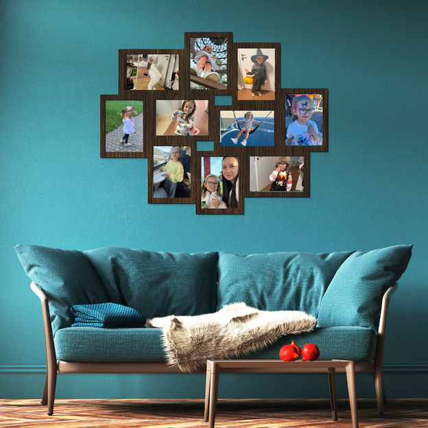 Wooden Photo Frame for Wall