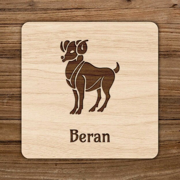 Podložka pod pohár - Znamení Beran