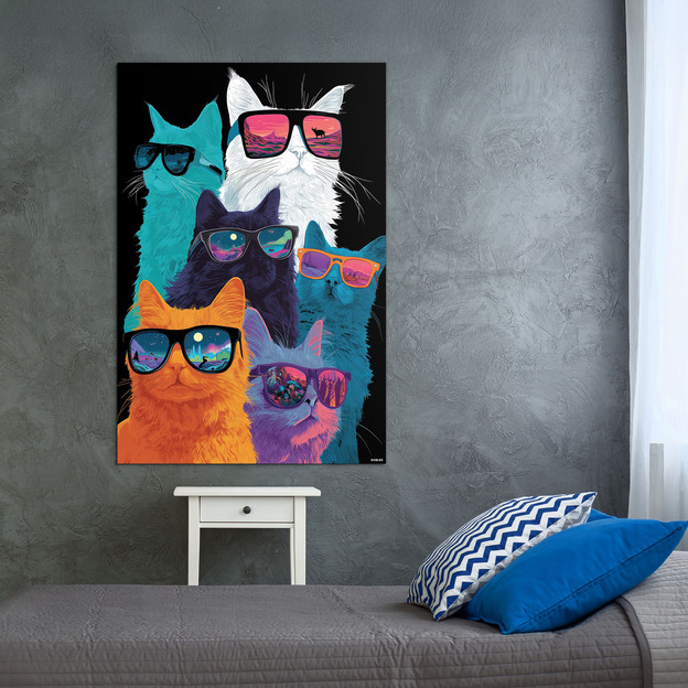 Extravagáns kép - Menő macskák