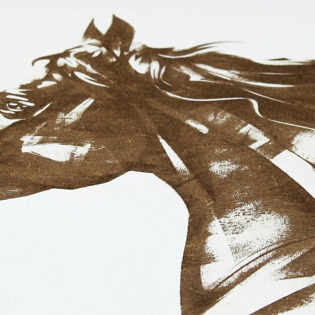 Wooden Engraved Wall Art - Horse