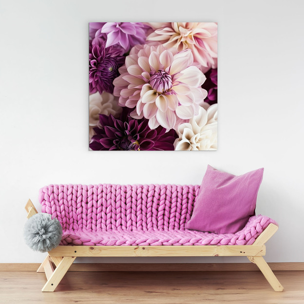 Wooden Flower Wall Art