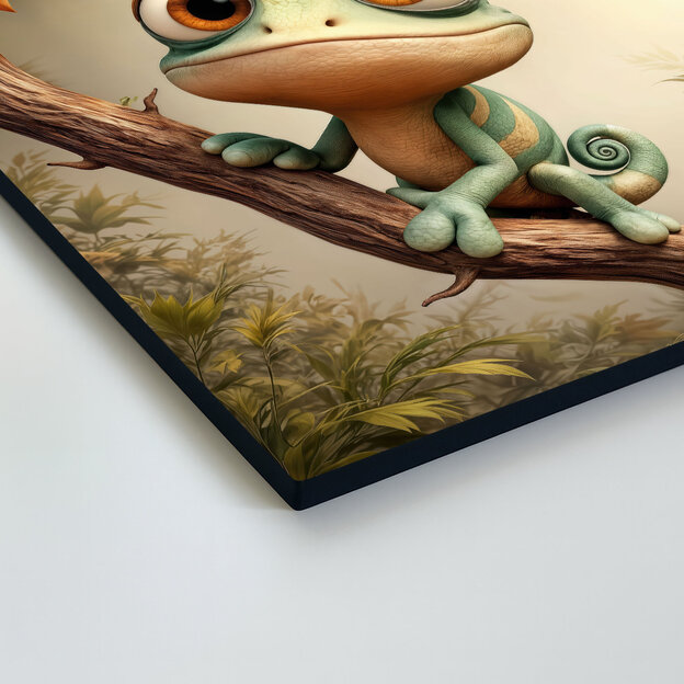 Detský obraz - Chameleón