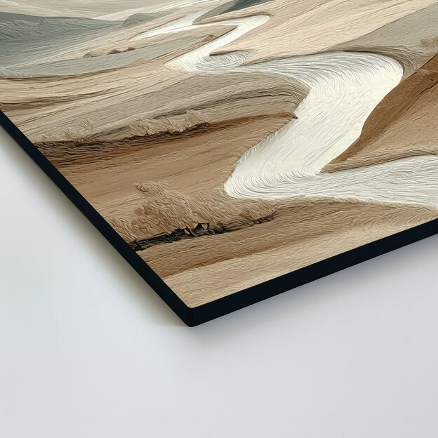 Tablou decorativ cu peisaj natural - Liniște în mijlocul munților